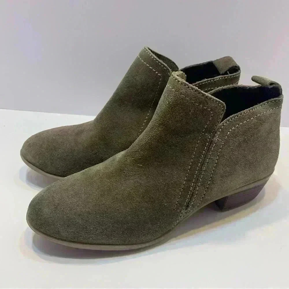 Diba Women's Zip-Up Suede Ankle Booties Brown Size US 6 - Picture 14 of 16